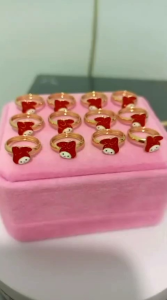 CINCIN ANAK MELODY SANRIO PERAK 925 LAPIS MAS 24K