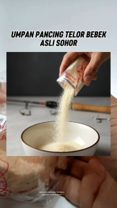 Umpan Pancing Telor Bebek Asli Sohor Sukabumi Isi 20 Bungkus | Umpan Ikan Galatama & Harian Paling Gacor | Aroma Telur Kuat