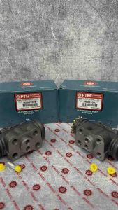 Wheel Cylinder/Bak Rem/Master Rem Bagian Belakang Kanan RH Nepel & Non Nepel (1set 2pcs) Mitsubishi Canter PS125/PS136 Genuine PTM MC889605/607