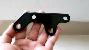 BREKET PIRINGAN CAKRAM DEPAN UKURAN 300MM MOTOR RX KING NEW PEMAKAIAN KALIPER STANDAR BAWAAN