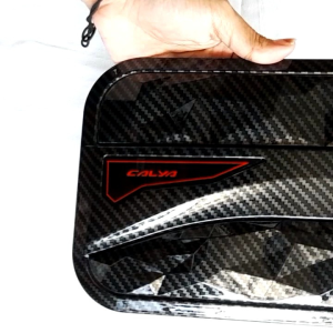 Cover Tutup Tangki Bensin Mobil Calya 2016-2023 Carbon