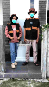 Rompi Coboi Coboy Cowboy Coboy Koboi Costume Kostum Indian Anak Dan Dewasa