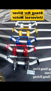Stang Stir Rzr Silver Dan Raiser Cnc Pnp Semua Motor