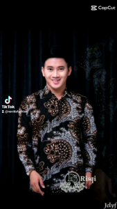kemeja batik pria model kekinian furing