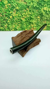 Once pipa kayu kelor hitam model S 15cm D65