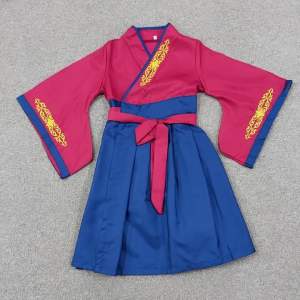 READY STOCK Kids Children Ancient Chinese Han Costume Chinese Traditional Costume Pakaian Tradisi Kaum Cina 男女童中国装汉服hanfu