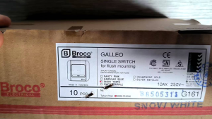 Broco Galleo IB Saklar Engkel Putih G16155S