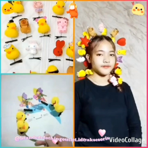 (1PCS) JEPIT RAMBUT BEBEK TUING TUING IMPORT PREMIUM / JEPIT PER KARAKTER LUCU / JEPIT RAMBUT BEBEK VIRAL / JEPIT RAMBUT SPIRAL MOTIF HEWAN / JEPIT PER CAPYBARA SANRIO AYAM KELINCI PUPPY LOVE BINTANG / CUTE ANIMAL HAIR CLIP CARTOON / DCK6912