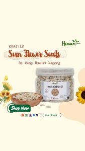 Himari Biji Bunga Matahari Panggang Kuaci Kupas Roasted Sunflower Seeds 250gr
