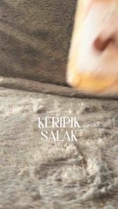 Himari Keripik Buah Salak Kering Asli Produk Lokal Cemilan Sehat Halal No MSG