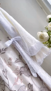 dress wanita kekinian syahiya #3 / dress wanita terbaru syahiya #3 - gamis brukat chantily premium full furing Ld 120 pj 140 outer tile bordir pj 123 ( bisa lepas pasang )