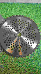 tanaka pisau bulat baja 40T mata intan blade tanaka bulat