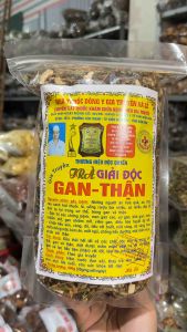 Trà Giải độc gan thận Hà Chiên Đông y (1 gói dùng 20 ngày)-Đào thải hết tất cả các chất độc tích tụ trong cơ thể gan và thận diệt được mầm mống bệnh phát ra trong gan và thận lọc tiểu rất tốt làm da hồng mịn -Đặc sản 277