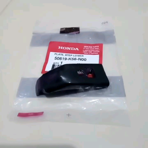Besi Plat Step Pijakan Kaki Tahanan Karet untuk Motor Honda
