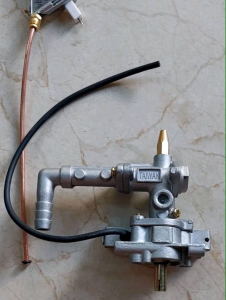 cụm chế đánh lửa kèm đầu mồi đồng bếp gas công nghiệp khè