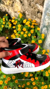SZ | Sepatu Karakter SPIDERMAN 02 | Sepatu Anak Laki-Laki Murah | Sepatu Anak Sekolah | Sepatu Viral Kekinian Umur 3-9 Tahun | Fashion Kids Trainer Boots Sneakers