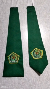 dasi Mi Logo Depag putra putri full bordir