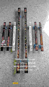 1 Pasang(2biji) Handel pintu rumah minimalis / Handle pintu kupu tarung / hendel pintu motif kaligrafi