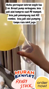 P101 POMPA ASI MANUAL & PENAMPUNG ASI PRAKTIS SERBAGUNA PUMP COLLECTOR disayangbayi