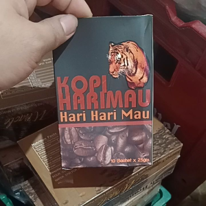 Kopi Harimau 1 Sachet Trial Pack: Effective Coffee for Men & Women