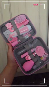 YAHANANA Newborn Baby Care Kit 20 Essential Tools for New Parents Pink and Blue