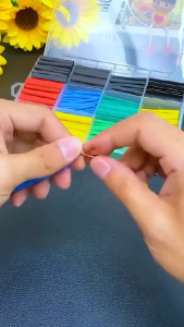 560pcs Heat Shrink Tube / Isolasi Bakar + Box