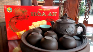 Bánh Đậu Xanh Hòa An 350g HA 45M Mới Chính Hãng