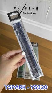 YS Park YS-320 Cutting Comb (200mm) - หวีตัดผม หวีซอย ยินดีสำหรับผม 90 องศา วัดมูมติดูล สำหรับการยึดเกาะที่ดีเยี่ยม