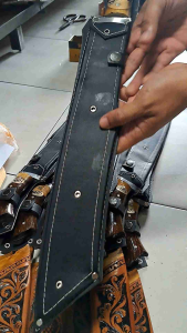TERLARIS GOLOK KERJA KEBUN Patimura Kalep Hitam Panjang Fulltang Baja Per