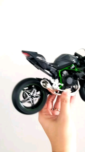 Kawasaki Ninja H2R Motorcycle Die-Cast Toy 1/9 1:9 Scale Model Collection Vehicle Car Collectible