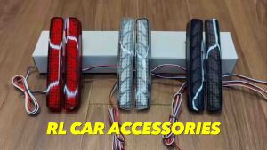 Perodua Axia 2019 Alza 2018 Myvi se1 2005 Daihatsu Passo Noah voxy Rear Bumper fog light spot Lamp LED Reflector foglamp spotlight DRL bodykit