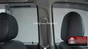 Mitsubishi Adventure interior seatbelt pillar trim