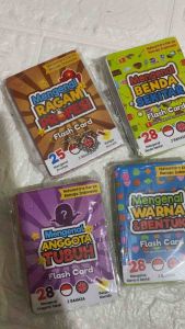 Flashcard Kartu Pintar Mainan Edukasi Anak