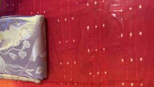 Premium Kanchipattu Saree Pastel Colours Gold and Purple Ethnic Festivals Puja Weddings