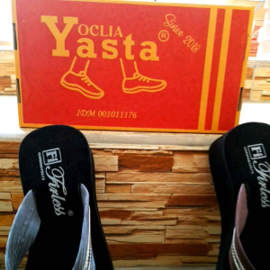 Sandal Wanita  Hitam 38-42 Special Jumbo Oclia Yasta Olshop
