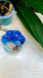 aksesoris tas gantungan kunci cat paw lucu motif laut