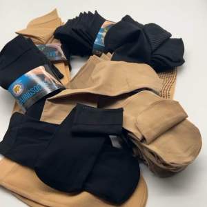 ถุงเท้าถุงน่องข้อสั้น 10คู่ ขนาดฟรีไซร้เนื้อผ้าดี ข้อเท้า