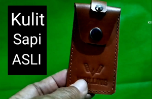 Gantungan kunci kulit asli mobil dan motor