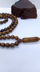 kalung liontin kayu kelor Jawa D80