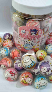 💢30ลูก💢 🩷🩵เยลลี่มีไส้🩵🩷 ซานริโอ้ S A N R I O🍇 คุโรมิ คิตตี้ ชินนาม่อน ปอมปอม หวานซ่อนเปรี้ยว