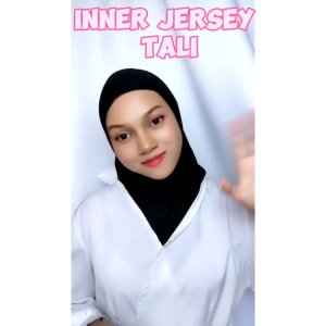 [ Cotton Lembut Getah Tali ] Inner Tali Cotton Lembut & Sejuk Jersey
