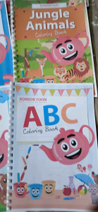 educational coloring books A4 size