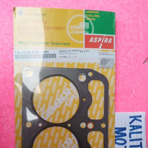 PAKING GASKET CYLENDER HEAD MOBIL KIJANG 7K KIJANG EFI TO-11115-K7K-1101 MERK ASPIRA KUALITAS ASTRA OTOPARTS