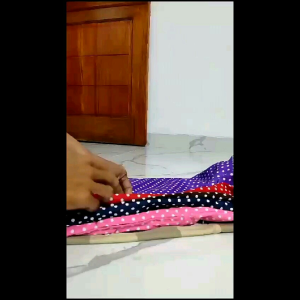 Urung Bantal Guling Resleting Motif Polkadot Totol Totol Kain Katun untuk diisi Kapuk Dakron Silikon