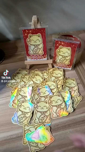 Maneki Neko Lucky Cat sticker 2024