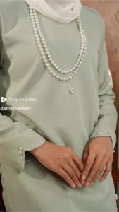 NATALIA KURUNG | kurung scallop bermanik exclusive. design simple tapi nampak elegen dan menawan.