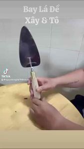Bay Tô Trát Hoàn Thiện Hình Lá Đề Thép Lưỡi Cưa Mn65 -Thép Dầy 07mm