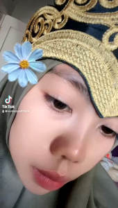 Aksesoris mahkota bordir/aksrsoris pakaian adat