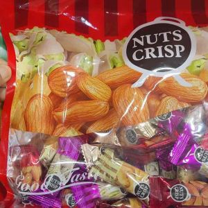 ตุ๊บตั๊บ 500 กรัม Nut Crisp ถั่วรวมอัดแท่ง