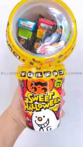 Kẹo Tirol Sweet Cup Socola tổng hợp Phiên Bản đặc biệt Ly 34 viên Quà Halloween